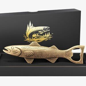 Fish Bottle Opener Vintage Look Perfect Size Great Gift Idea